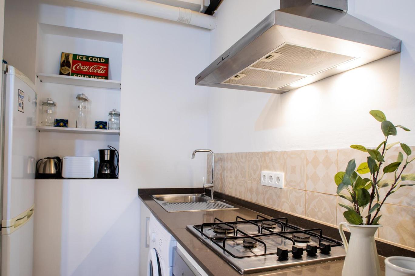Florit Flats - Cabanyal 3 Bedroom Wifi Ac Terrace Beach Penthouse Valencia Buitenkant foto