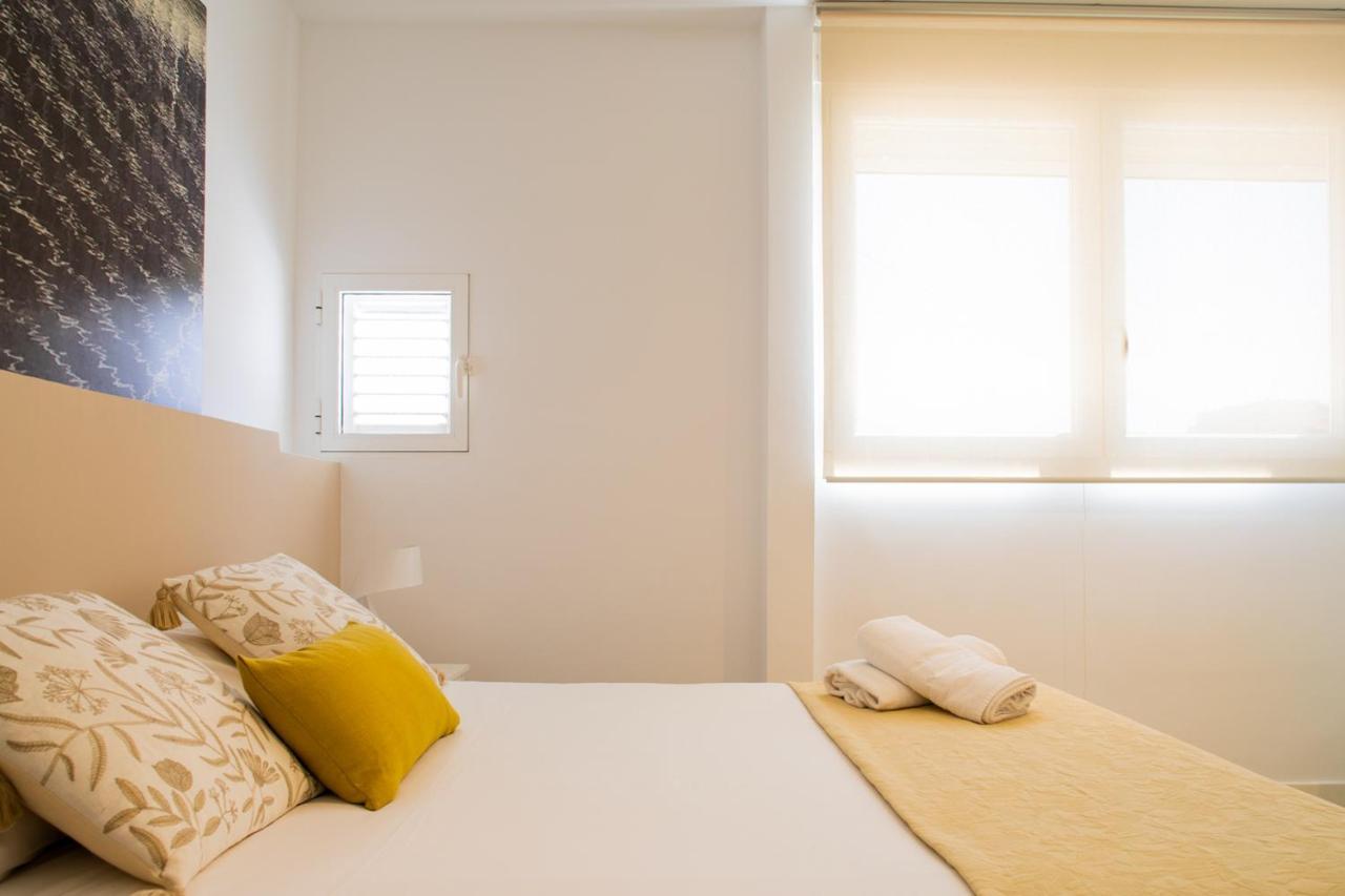 Florit Flats - Cabanyal 3 Bedroom Wifi Ac Terrace Beach Penthouse Valencia Buitenkant foto