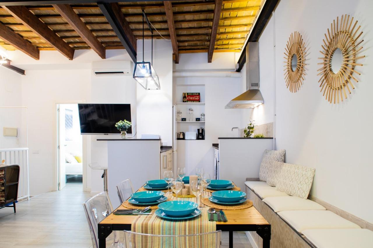 Florit Flats - Cabanyal 3 Bedroom Wifi Ac Terrace Beach Penthouse Valencia Buitenkant foto