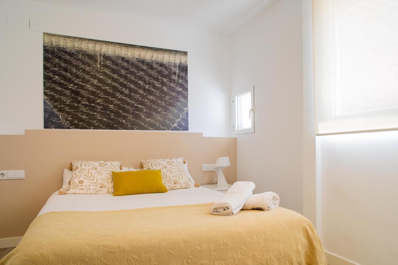 Florit Flats - Cabanyal 3 Bedroom Wifi Ac Terrace Beach Penthouse Valencia Buitenkant foto