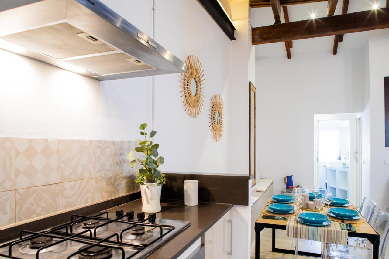 Florit Flats - Cabanyal 3 Bedroom Wifi Ac Terrace Beach Penthouse Valencia Buitenkant foto