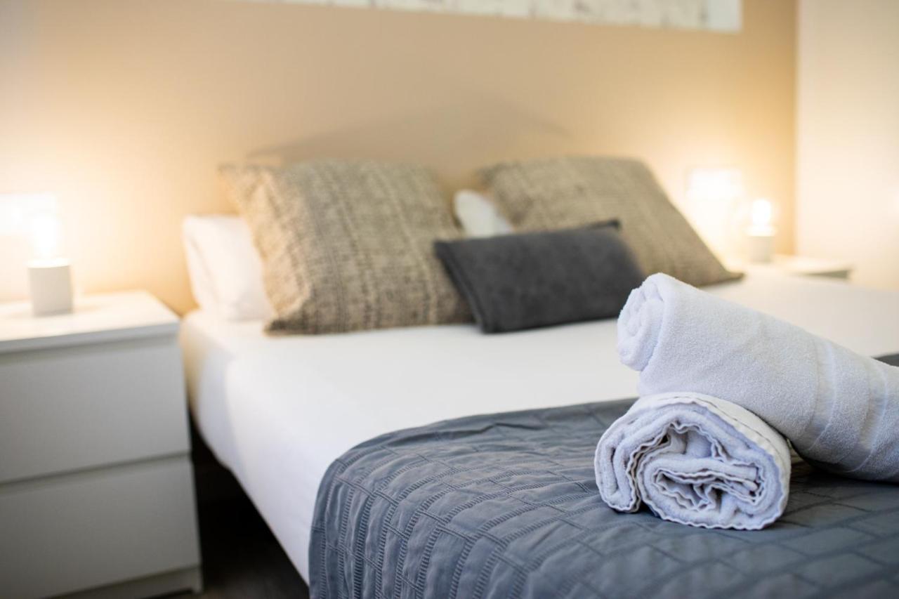Florit Flats - Cabanyal 3 Bedroom Wifi Ac Terrace Beach Penthouse Valencia Buitenkant foto